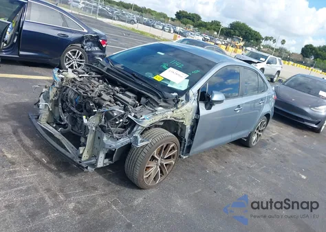 2020 Toyota Corolla Se z USA, uszkodzony, nr VIN 5YFS4RCE4LP039225